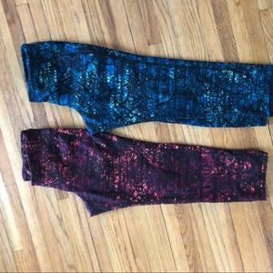 Old navy active sz medium Capri workout pants x2